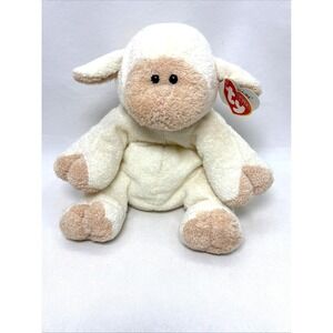 Ty Pluffies Bashfully Lamb Sheep Plush Stuffed Animal 2006 00s With Tag
